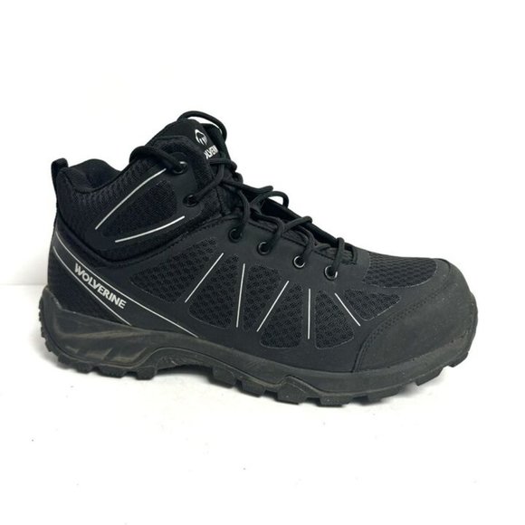 Wolverine Men\'s Amherst II CarbonMAX Work Boot Black Size 12 M main image 5